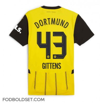 Borussia Dortmund Jamie Bynoe-Gittens #43 Hjemmebanetrøje 2024-25 Kortærmet Borussia Dortmund Jamie Bynoe-Gittens #43 Hjemmebanetrøje 2024-25 Kortærmet
